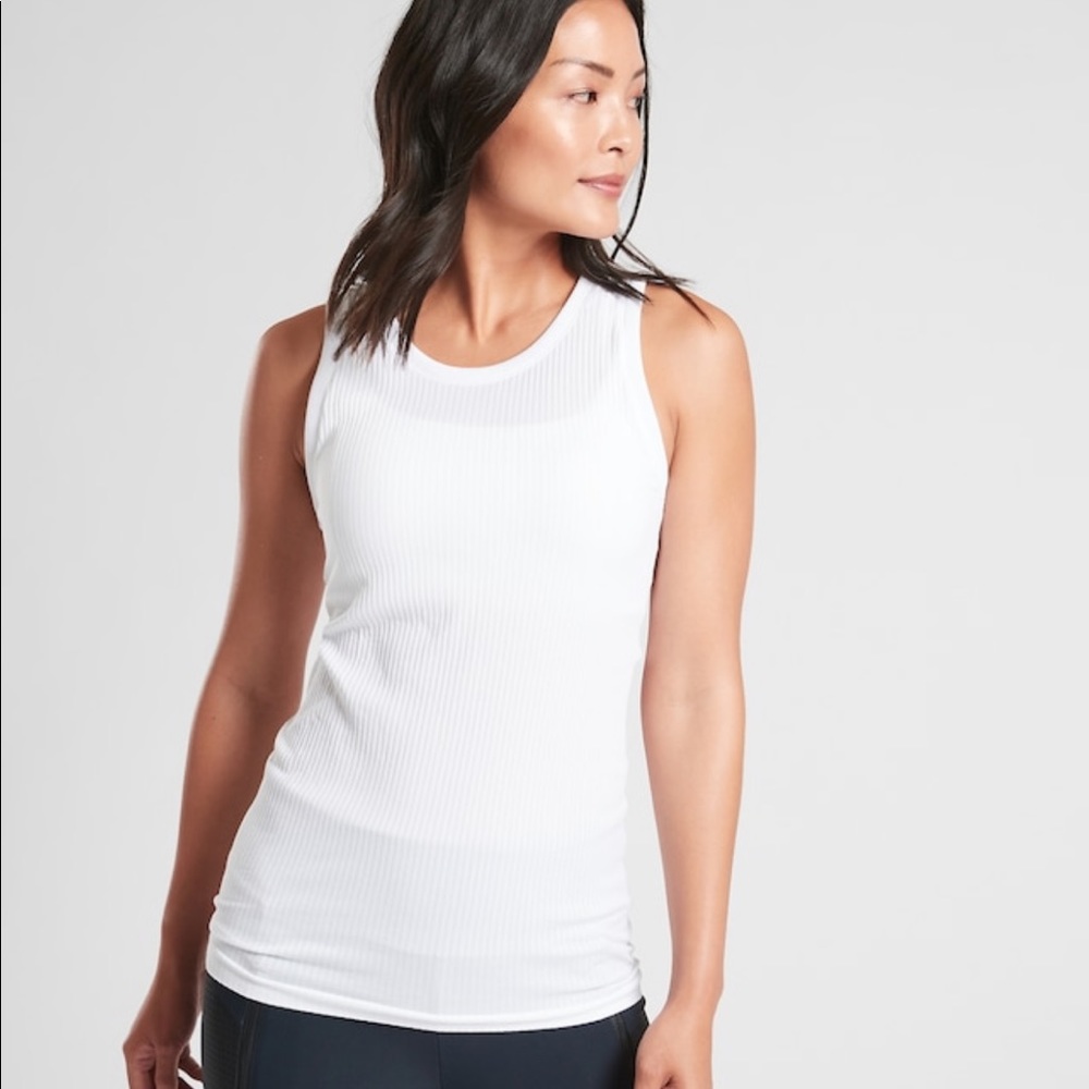 Athleta renew ribbed muscle tank